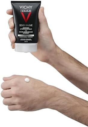 Vue 6 de Vichy Homme Baume Apresrasage