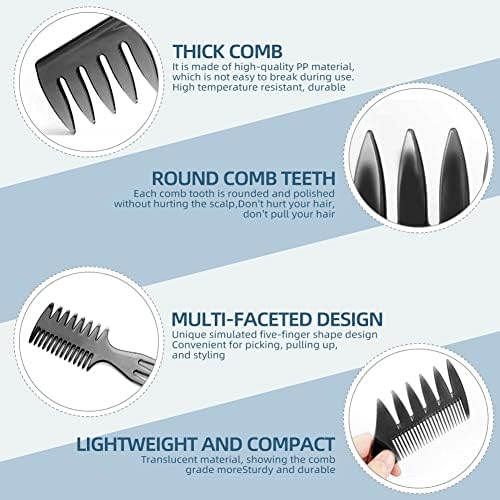 Vue 3 de Peigne Homme Pour Coiffure