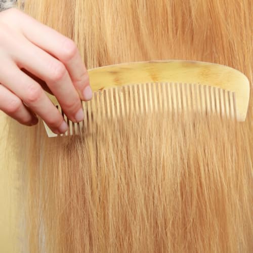 Vue 4 de Peigne En Corne De