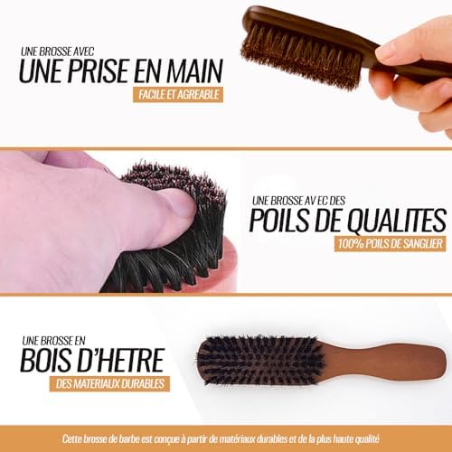 Vue 4 de Kit Dentretien Barbe Moustache