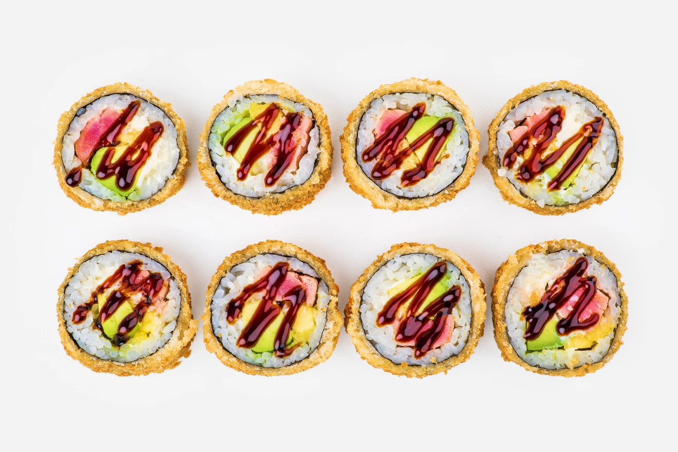 Темпура з тунцем гриль