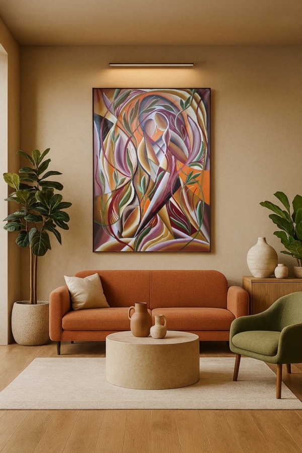 Warm light art