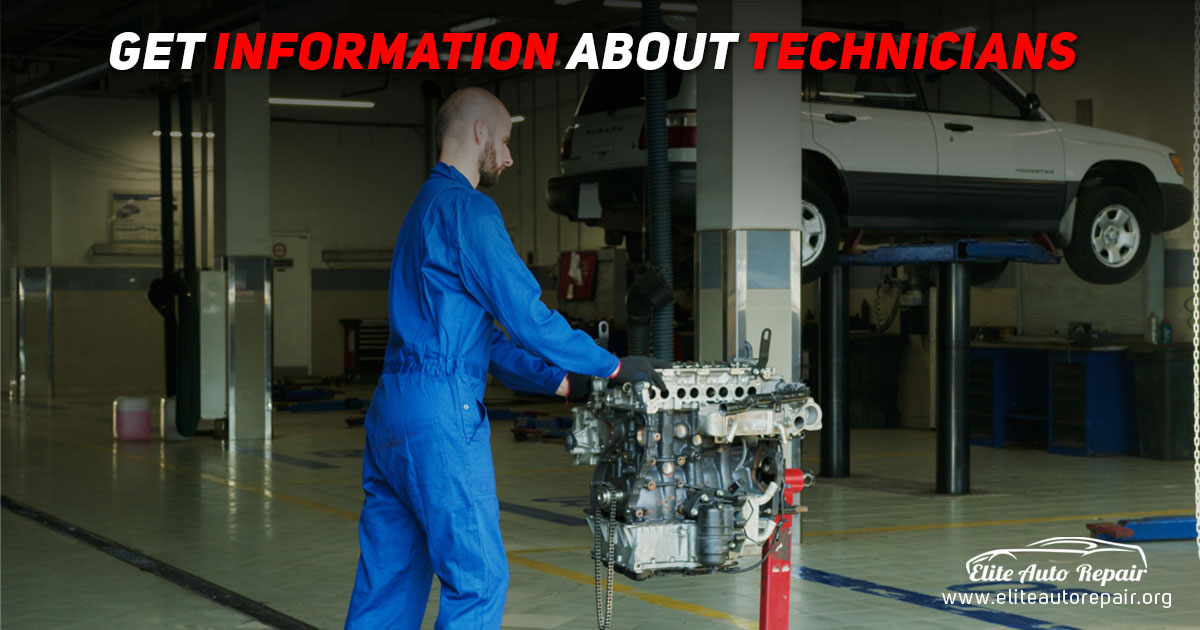 Get Information About Technicians