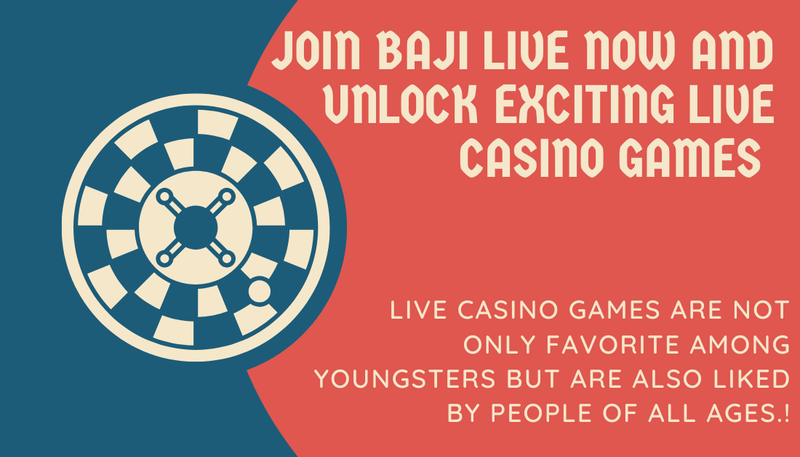 Join Baji Live Now and Unlock Exciting Live Casino Games