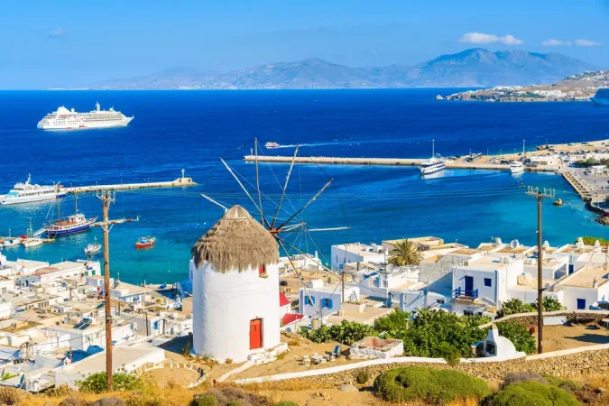 Greece is one of Europe's most popular cruise destinations.