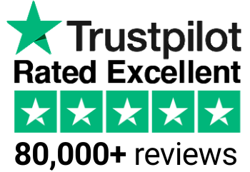 5 Star Trustpilot rated