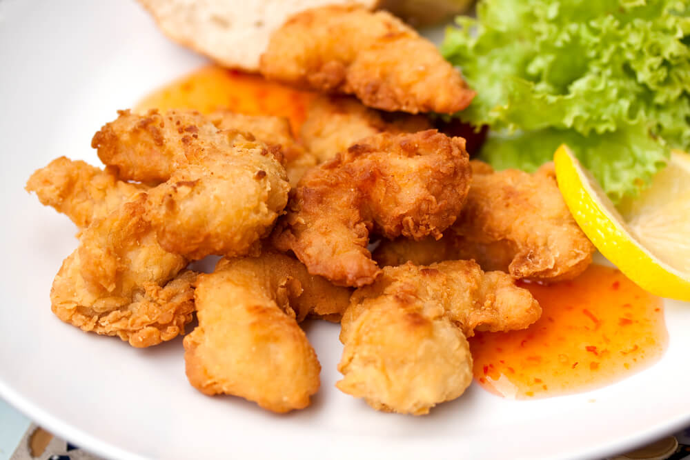 Fried shrimp