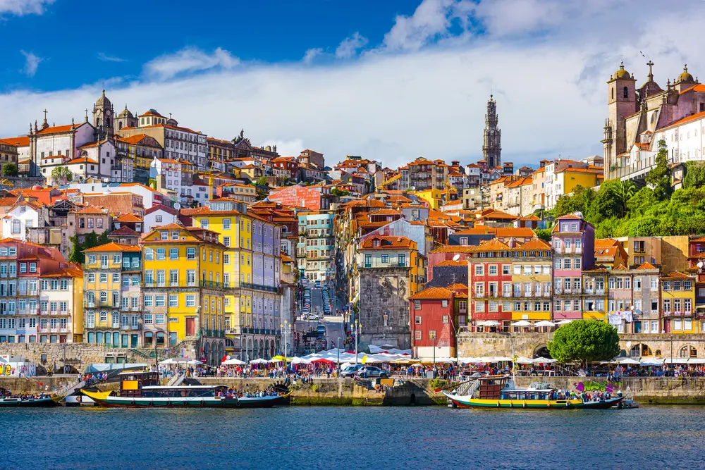 The historic city of Porto