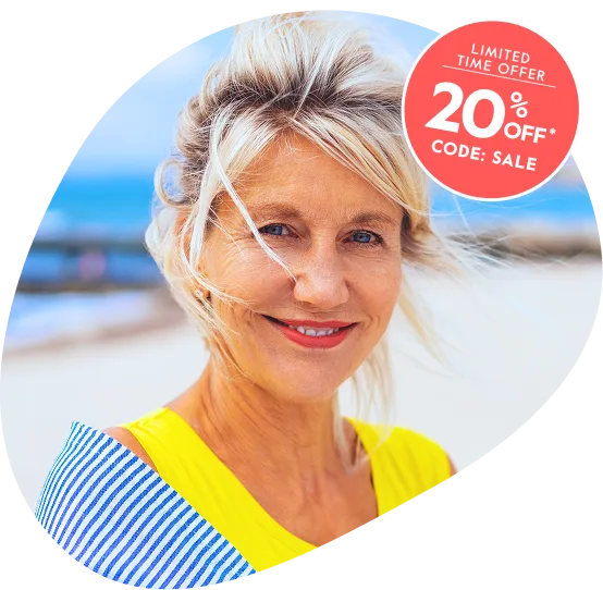 20% off. Use code sale