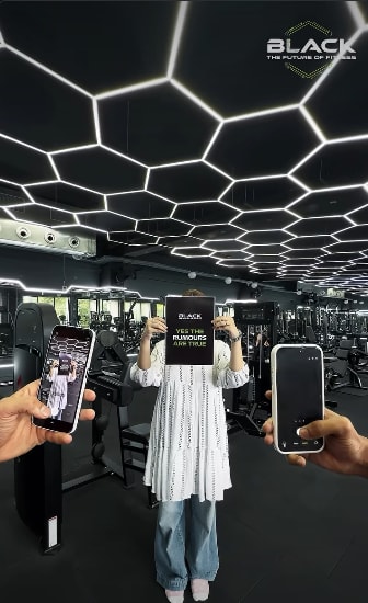 Blackfit Gym ad