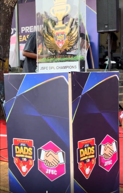JFSC - Champions' trophy stand