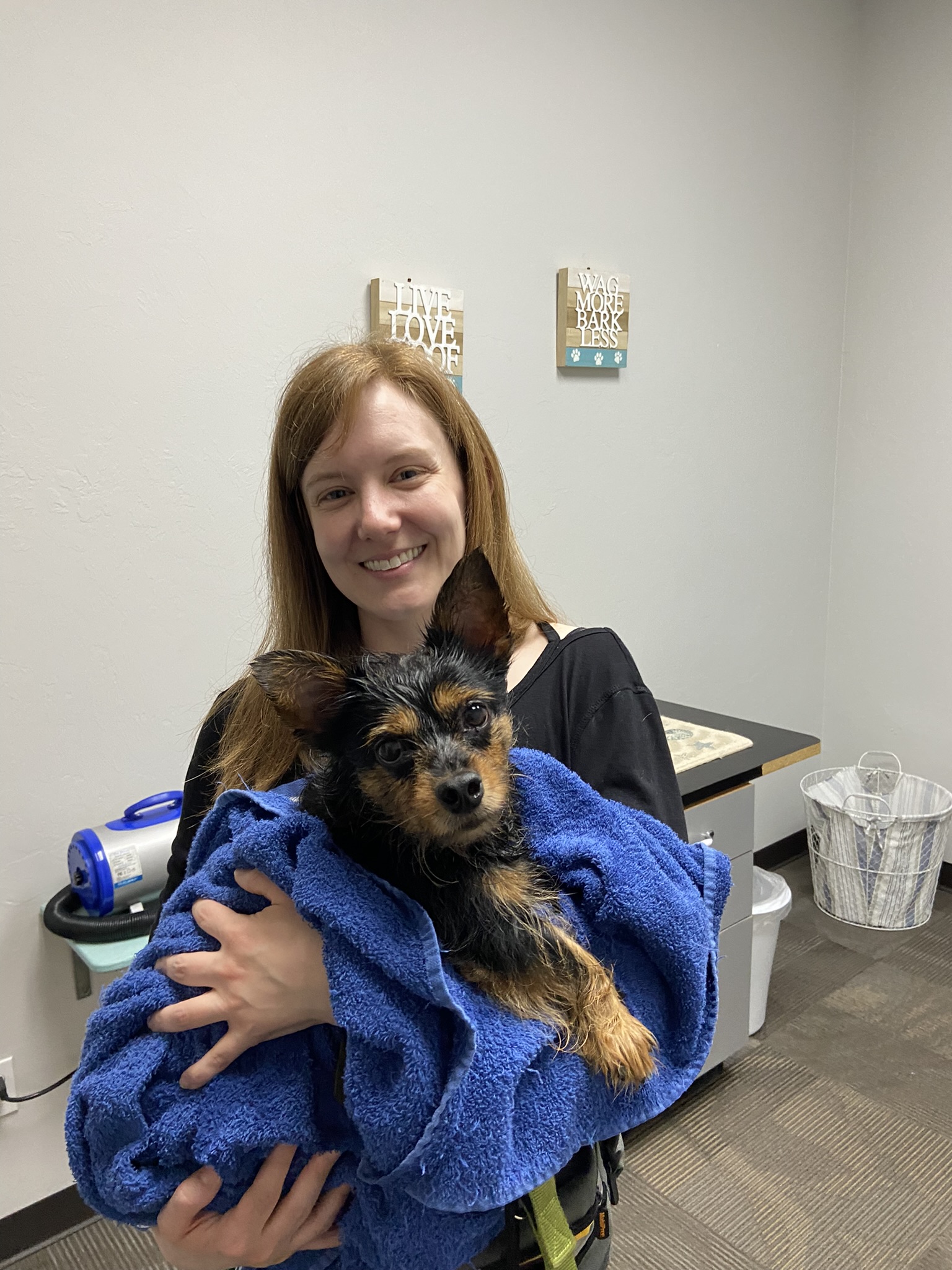 Uncle Phil came with us this time and snapped this photo of mom and me!