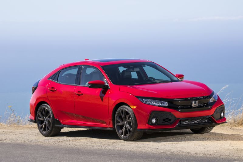 Honda Civic Hatchback Motor Trend Overall Rating Rating and Competitors