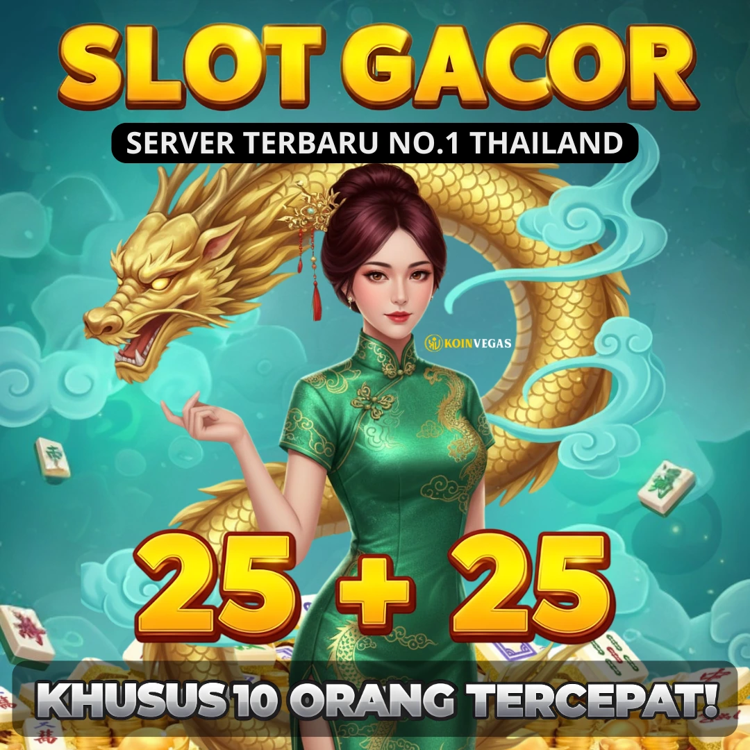 KOINVEGAS Situs Slot Gacor Terpercaya Aman dengan Bonus 25+25
