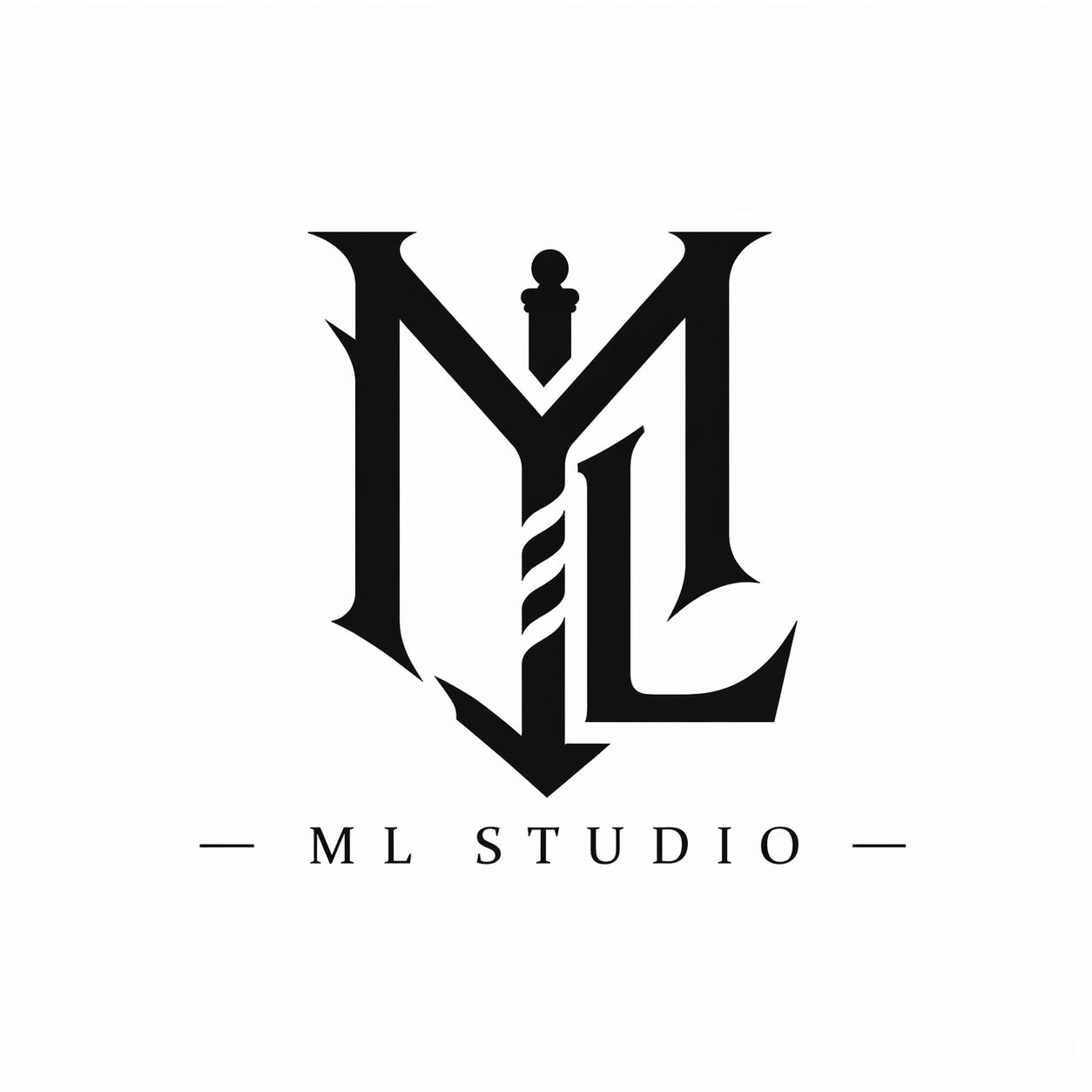 MLbarberstudio28 logo