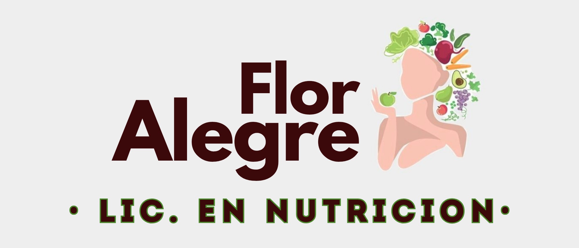 Lic. Florencia Alegre Nutricionista logo