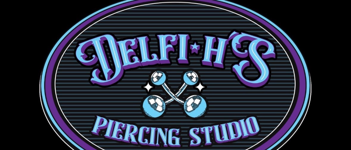 Delfi H’S piercing studio logo