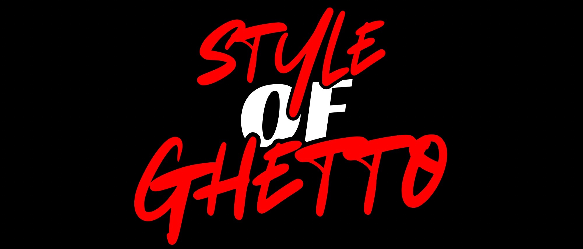Style of ghetto logo