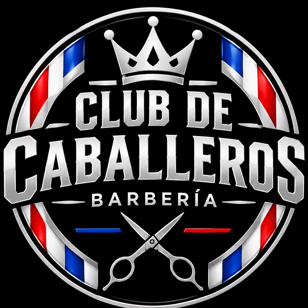 Club de caballeros - fer barber logo