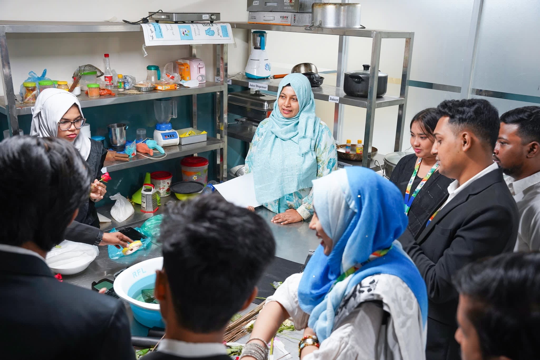 BTHM 8th Batch Completes Practical Examination on Housekeeping and Front Desk Operations