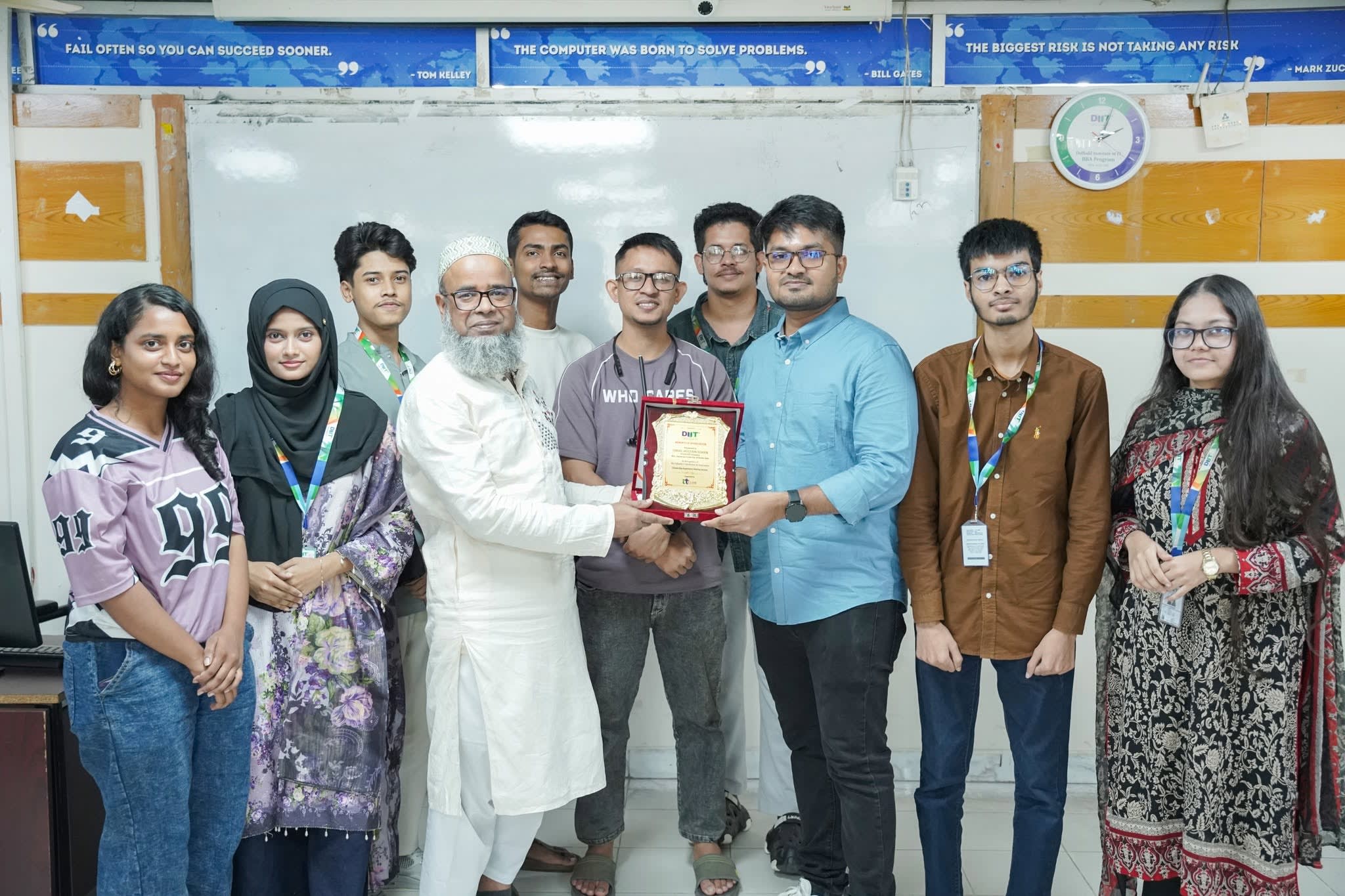DIIT IT Club Hosts Seminar on Fully Funded Scholarships Abroad