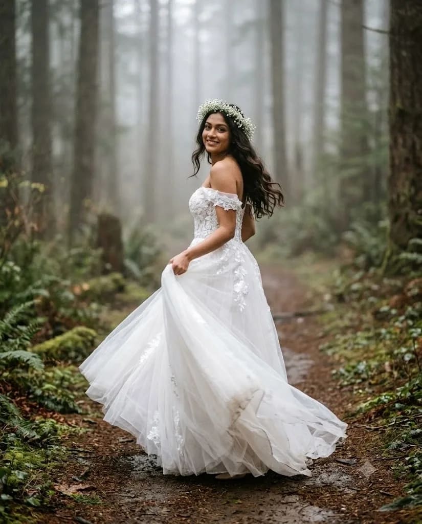 Enchanted Forest Bridal Editorial