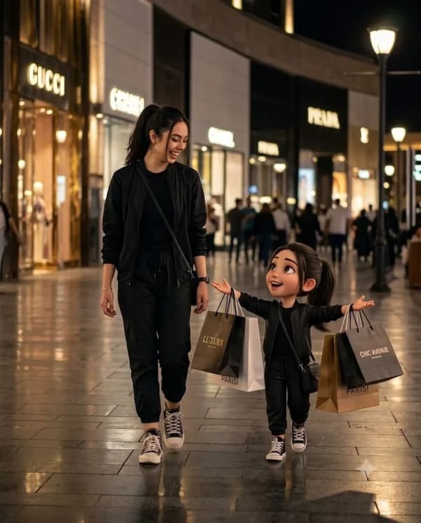 Luxury Shopping Mini Me