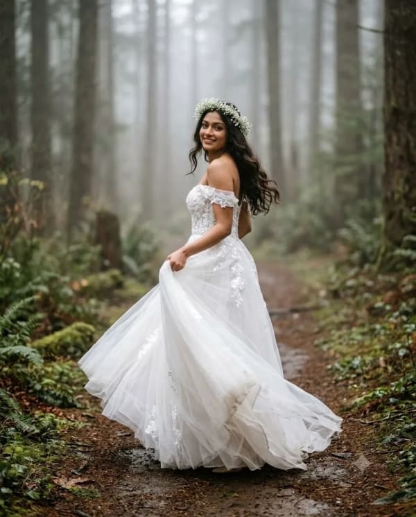 Enchanted Forest Bridal Editorial