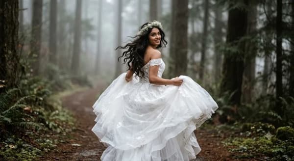 Enchanted Forest Bridal Editorial