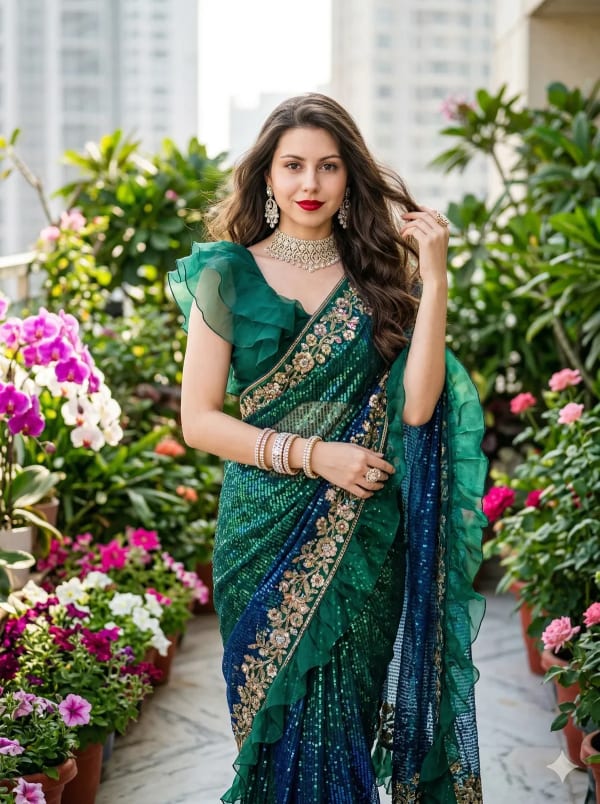 Saree Image Girl