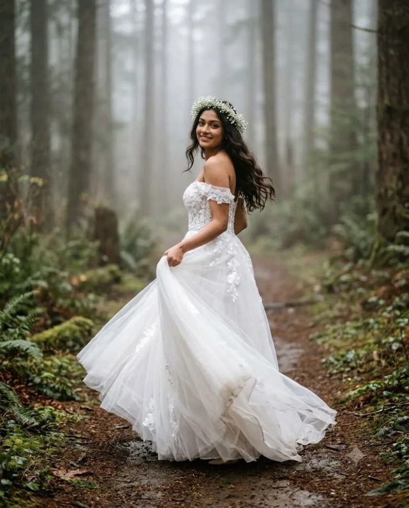 Enchanted Forest Bridal Editorial
