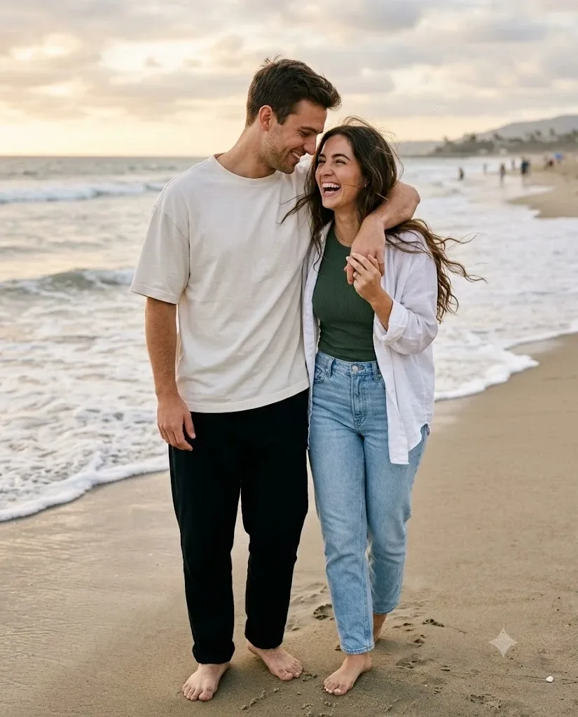 Ocean Shore Lifestyle Portrait