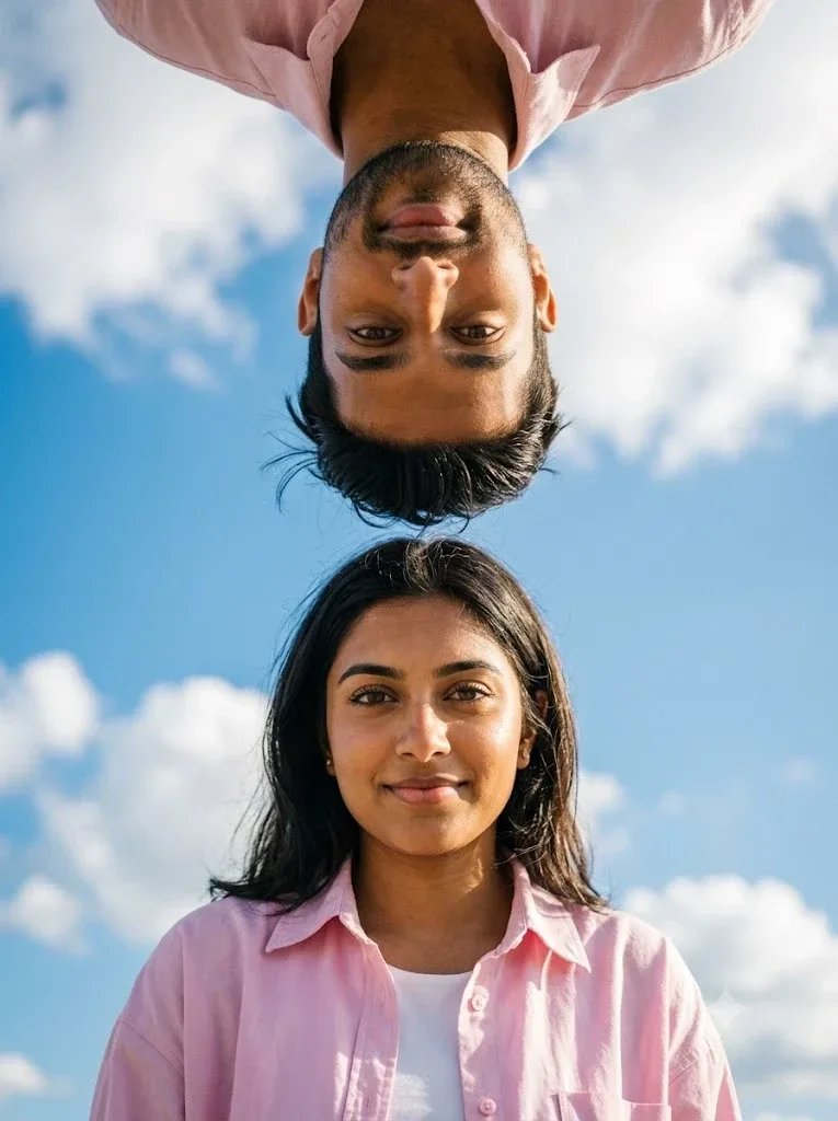 Dreamy Sky Couple Editorial