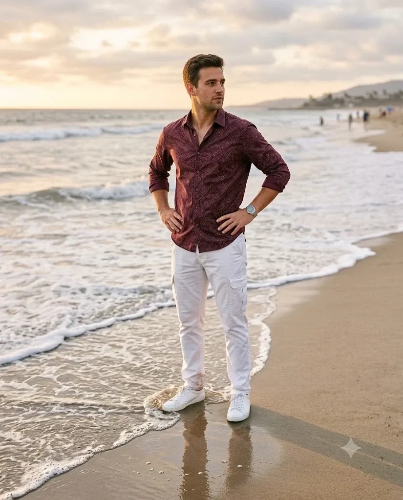 Beach Photo Composite Editorial