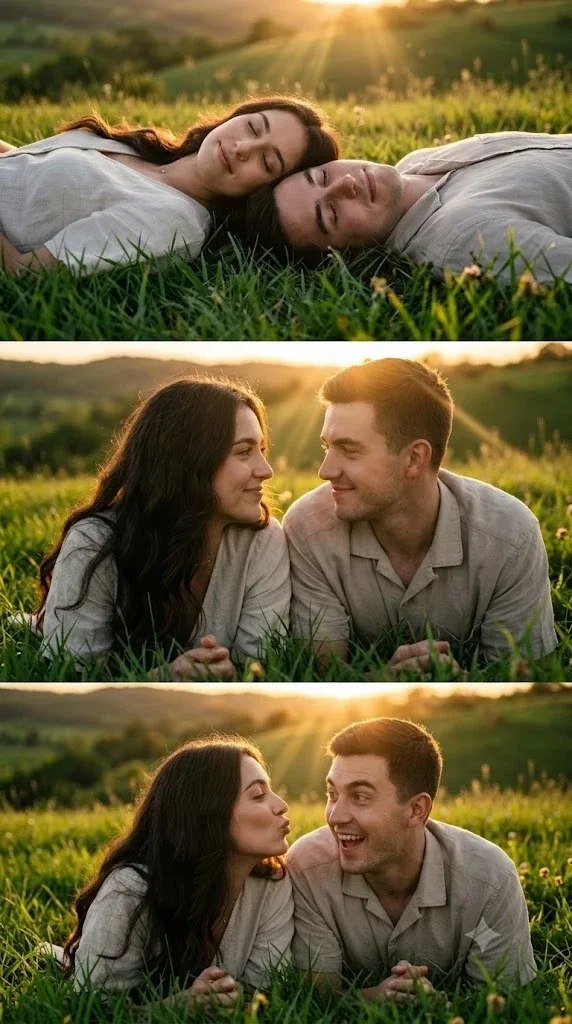 Golden Hour Couple Lifestyle Photography