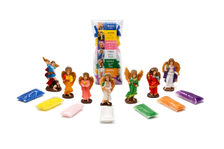 ILUMINARTE SALES DE BAÑO 7 ARCANGELES