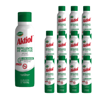 REPELENTE AKTIOL EXTRA DURACION 12U 143ML