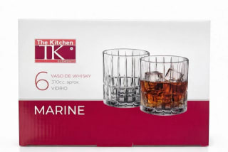 SET VASOS WHISKY MARINE 6U 310ML