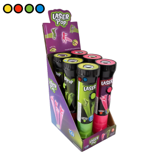 CHUPETIN LASER POP DANCING - Sabor: Manzana verde
