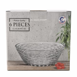 SET BOWLS RATTAN 6U 270ML