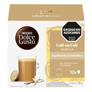 CAPS. DOLCE GUSTO AU LAIT VAINILLA 10U