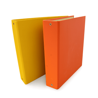 CARPETA N3 AVIOS PVC - Color: Amarillo