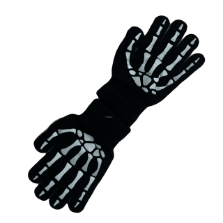 GUANTES INFANTILES DE ESQUELETO