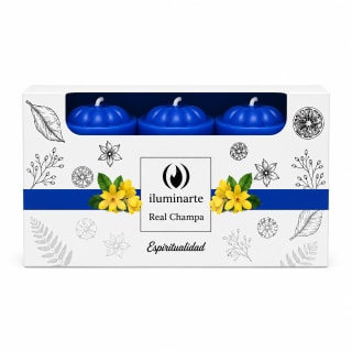 VELONCITO AROMATICO VINTAGE ILUMINARTE 3U - Aroma: Real champa