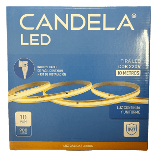 TIRA LED COB 10M - Tono de luz: Calida