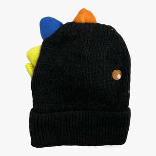 GORRO INFANTIL DINO 3D - Color: Negro
