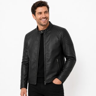 CAMPERA PU-FENIX - Talle: L / Color: Negro