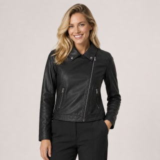 CAMPERA PU-EXXE - Talle: M / Color: Negro