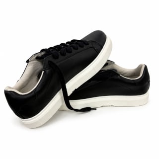 ZAPATILLAS 100% CUERO SF-01 - Talle: 41 / Color: Negro