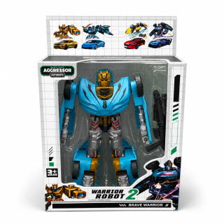 ROBOT TRANSFORMABLE EN AUTO